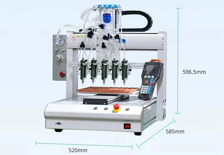 Benchtop 3 Axis Automatic Glue Dispenser Machine