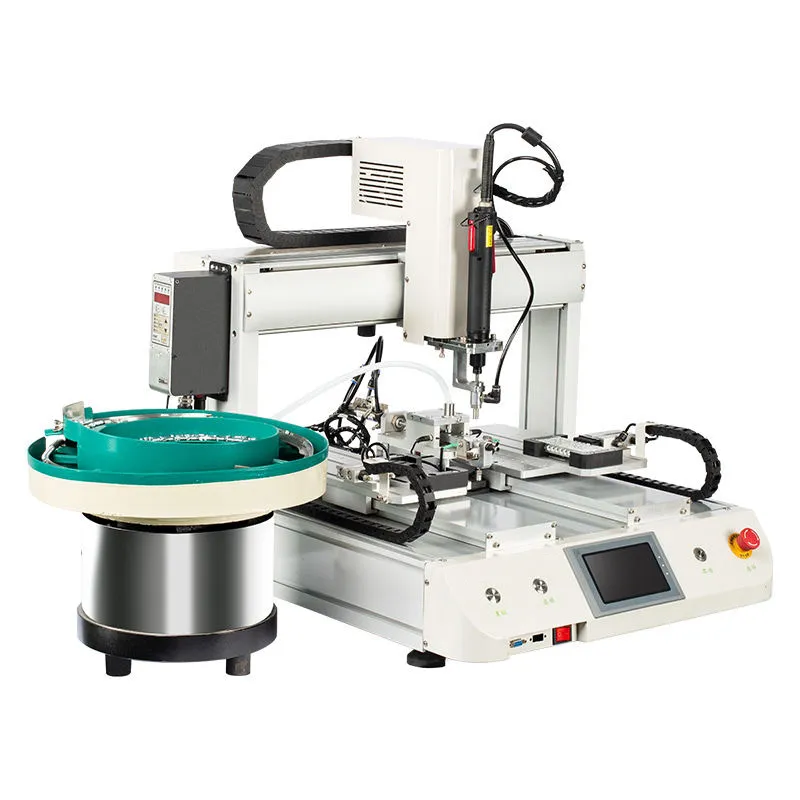 4-Axis Auto Screw Tightening Machine with Double Station