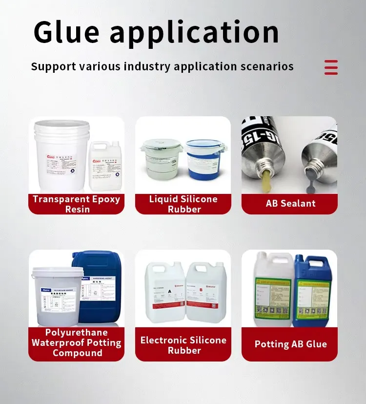 Glue application