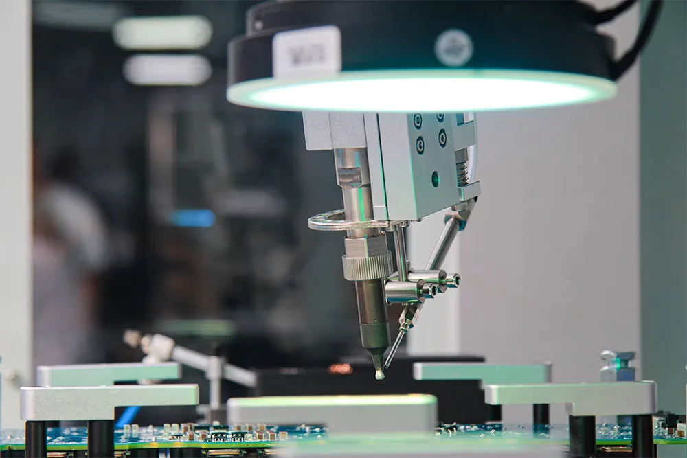 CCD Visual Automatic Soldering Machine/><img src=