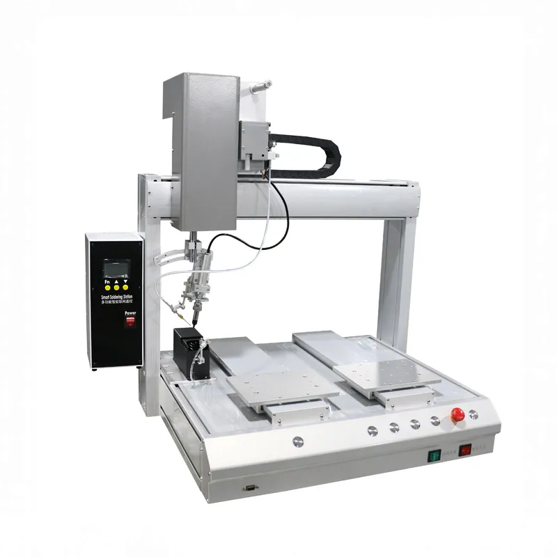 Desktop Automatic Wire Soldering Machine with Single-Head Double-Station