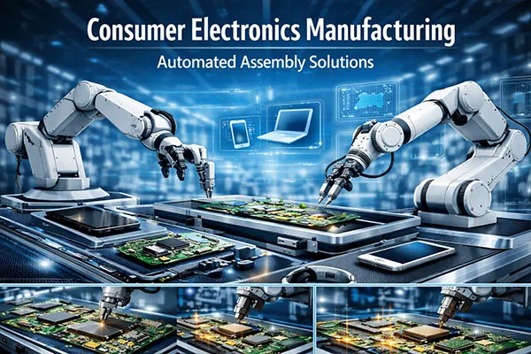 automated assembly solutions for consumer electronics manufacturing